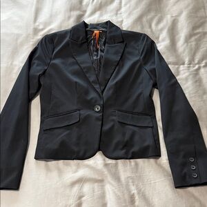 BCBGeneration Black Women's Single-Button Blazer. Size 8